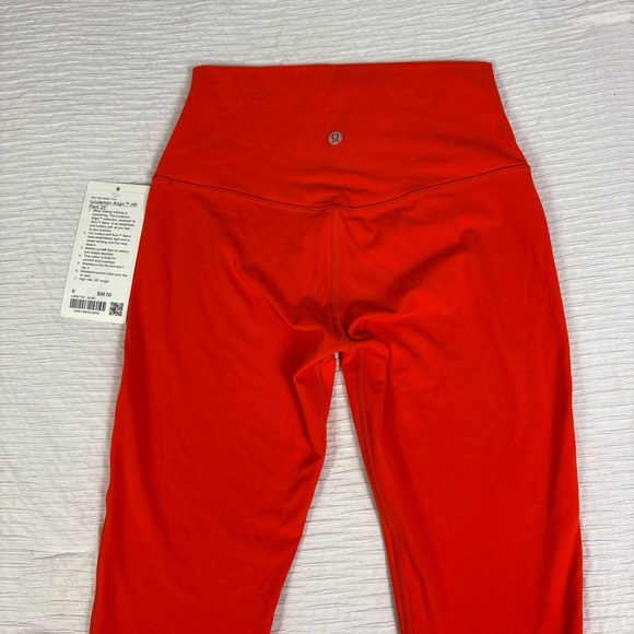 lululemon athletica Orange-Red Align High-Rise Leggings - Picture 7 of 9